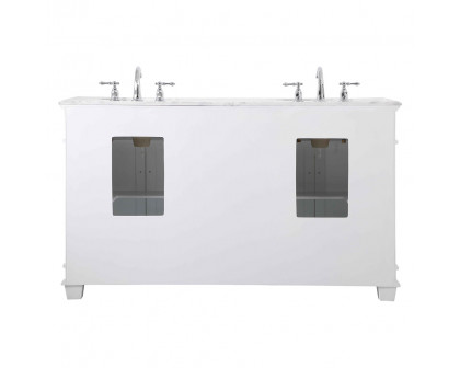 Elegant Bathroom Vanity - White (VF50060DWH)