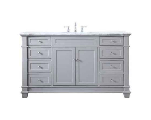 Elegant Bathroom Vanity - Gray (VF50060GR)