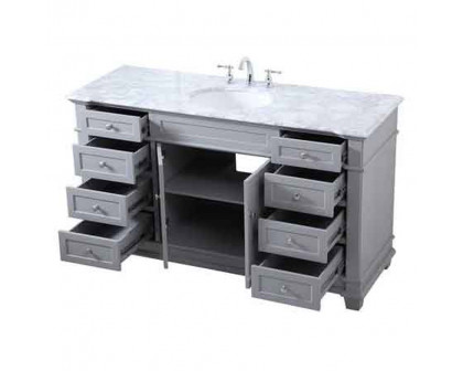 Elegant Bathroom Vanity - Gray (VF50060GR)