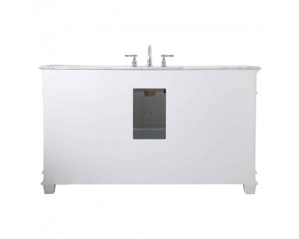 Elegant Bathroom Vanity - White (VF50060WH)