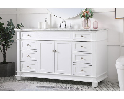 Elegant Bathroom Vanity - White (VF50060WH)