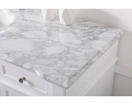 Elegant Bathroom Vanity - White (VF50060WH)