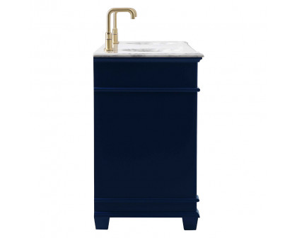 Elegant Bathroom Vanity - Blue (VF50072DBL)