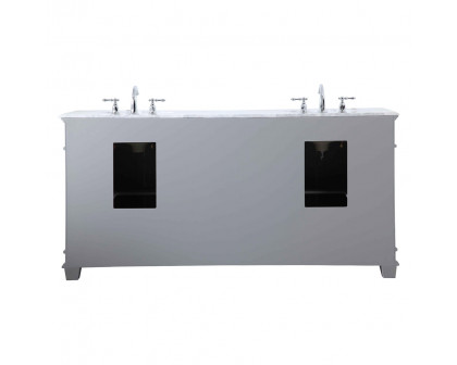 Elegant Bathroom Vanity - Gray (VF50072DGR)