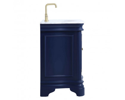 Elegant Bathroom Vanity - Blue, L 30" (VF52030BL)