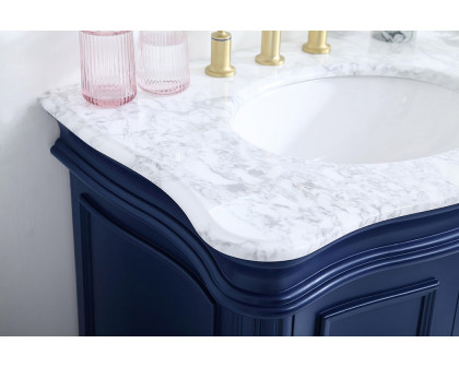 Elegant Bathroom Vanity - Blue, L 30" (VF52030BL)