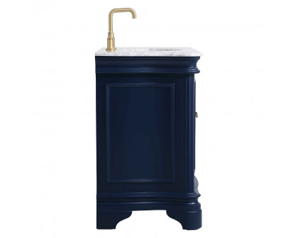 Elegant Bathroom Vanity - Blue, L 36" (VF52036BL)