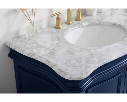 Elegant Bathroom Vanity - Blue, L 36" (VF52036BL)