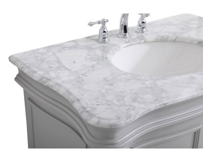 Elegant Bathroom Vanity - Gray, L 36" (VF52036GR)