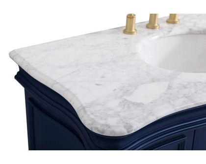 Elegant Bathroom Vanity - Blue, L 42" (VF52042BL)