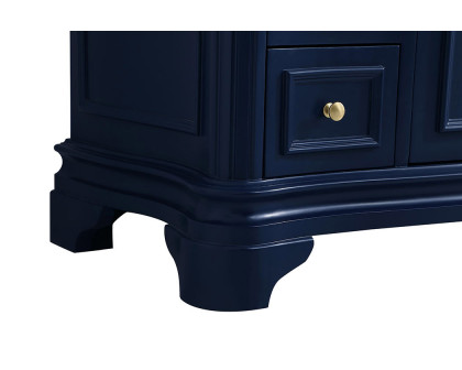 Elegant Bathroom Vanity - Blue, L 42" (VF52042BL)