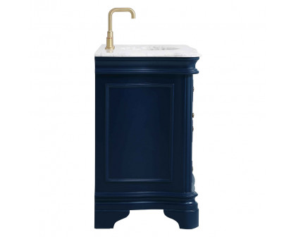 Elegant Bathroom Vanity - Blue, L 42" (VF52042BL)