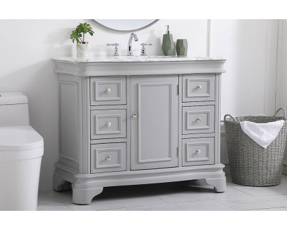 Elegant Bathroom Vanity - Gray, L 42" (VF52042GR)