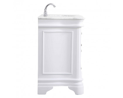 Elegant Bathroom Vanity - White, L 42" (VF52042WH)