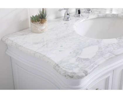 Elegant Bathroom Vanity - White, L 42" (VF52042WH)