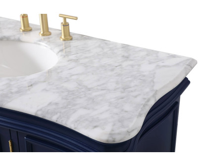 Elegant Bathroom Vanity - Blue, L 48" (VF52048BL)