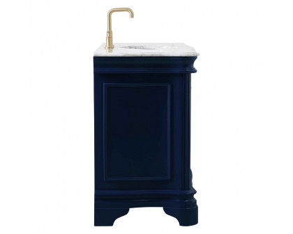 Elegant Bathroom Vanity - Blue, L 48" (VF52048BL)