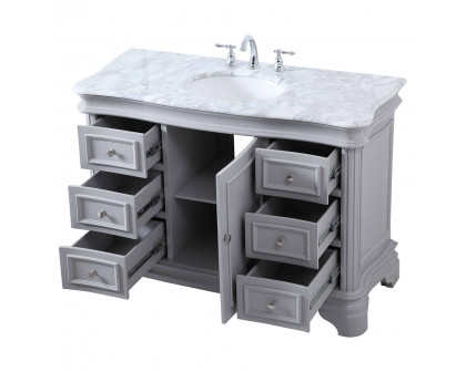 Elegant Bathroom Vanity - Gray (VF52048GR)