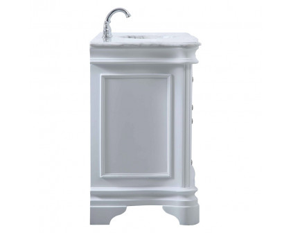 Elegant Bathroom Vanity - White, L 48" (VF52048WH)