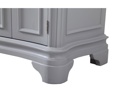 Elegant Double Bathroom Vanity - Gray (VF52060DGR)