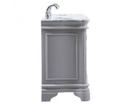 Elegant Double Bathroom Vanity - Gray (VF52060DGR)