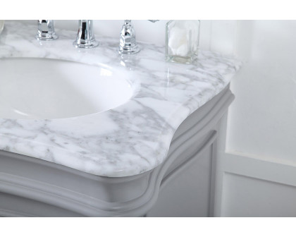 Elegant Double Bathroom Vanity - Gray (VF52060DGR)