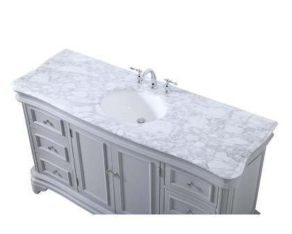 Elegant Single Bathroom Vanity - Gray (VF52060GR)