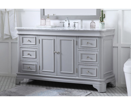 Elegant Single Bathroom Vanity - Gray (VF52060GR)