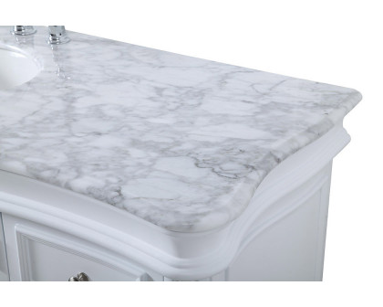 Elegant Single Bathroom Vanity - White (VF52060WH)