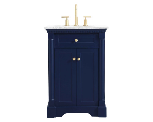 Elegant Bathroom Vanity - Blue, L 24" (VF53024BL)