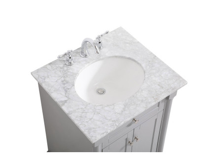 Elegant Bathroom Vanity - Gray, L 24" (VF53024GR)