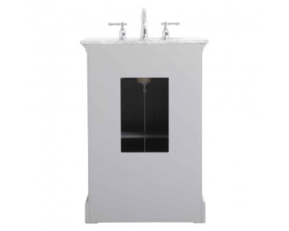 Elegant Bathroom Vanity - Gray, L 24" (VF53024GR)