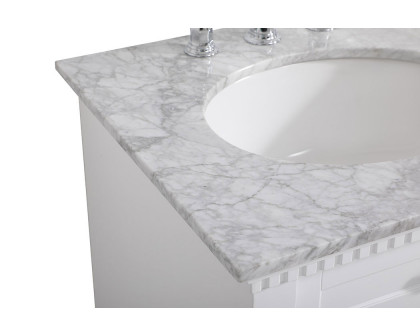 Elegant Bathroom Vanity - White, L 24" (VF53024WH)