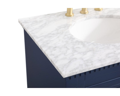 Elegant Bathroom Vanity - Blue, L 30" (VF53030BL)