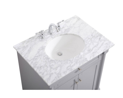 Elegant Bathroom Vanity - Gray, L 30" (VF53030GR)