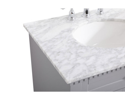 Elegant Bathroom Vanity - Gray, L 30" (VF53030GR)