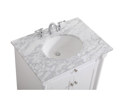 Elegant Bathroom Vanity - White, L 30" (VF53030WH)