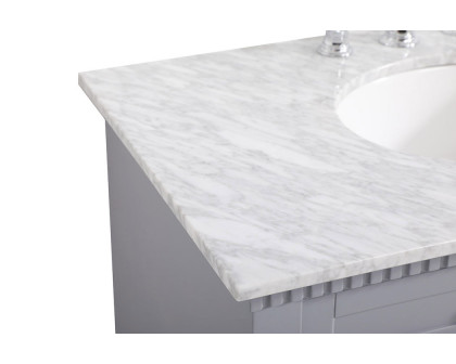 Elegant Bathroom Vanity - Gray, L 36" (VF53036GR)