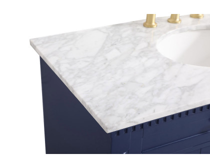 Elegant Bathroom Vanity - Blue, L 42" (VF53042BL)