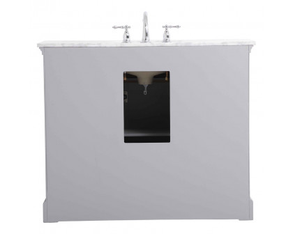 Elegant Bathroom Vanity - Gray, L 42" (VF53042GR)