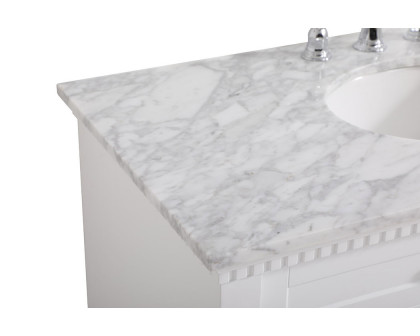 Elegant Bathroom Vanity - White, L 42" (VF53042WH)