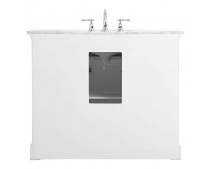 Elegant Bathroom Vanity - White, L 42" (VF53042WH)