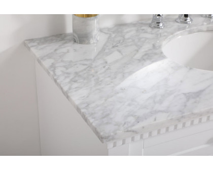 Elegant Bathroom Vanity - White, L 42" (VF53042WH)