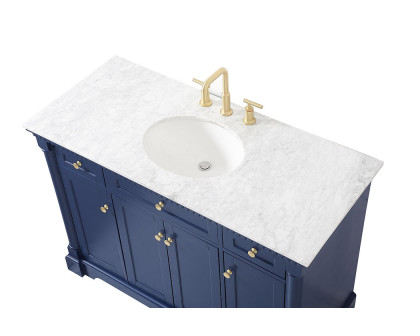 Elegant Bathroom Vanity - Blue (VF53048BL)