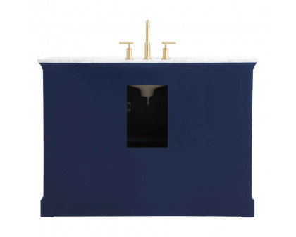 Elegant Bathroom Vanity - Blue (VF53048BL)