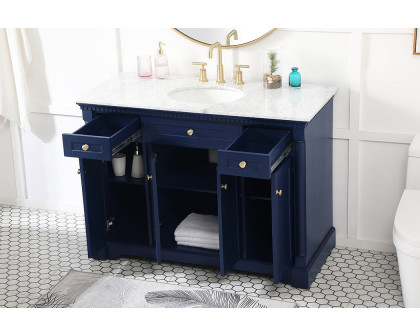 Elegant Bathroom Vanity - Blue (VF53048BL)