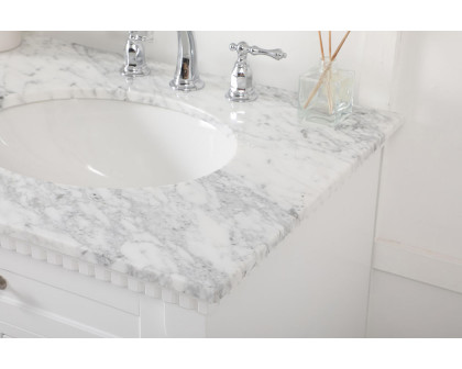 Elegant Bathroom Vanity - White, L 60" (VF53060DWH)