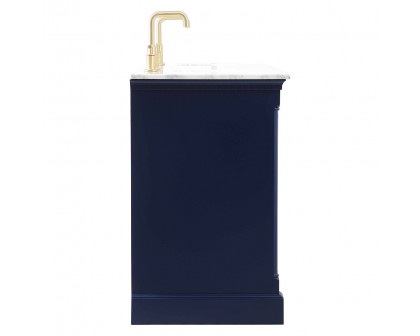 Elegant Bathroom Vanity - Blue, L 72" (VF53072DBL)