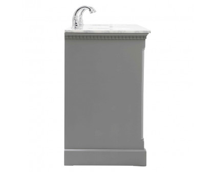 Elegant Bathroom Vanity - Gray, L 72" (VF53072DGR)