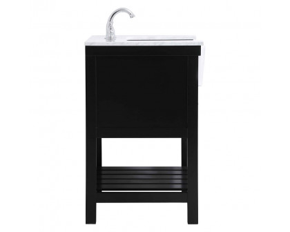 Elegant Bathroom Vanity - Black (VF60130BK)